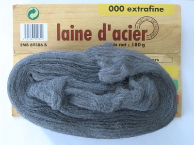 laine d'acier