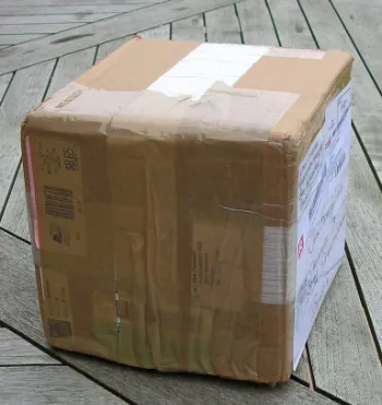 le carton arrive ...