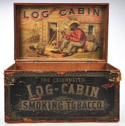 boite tabac log cabin tobacco