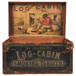 boite tabac log cabin tobacco