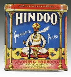 boite tabac hindoo granulated plug