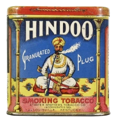 boite tabac hindoo granulated plug