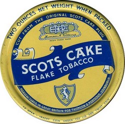 boite tabac scots cake