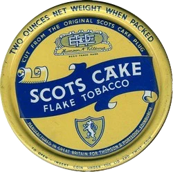 boite tabac scots cake