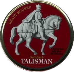 boite tabac gallaher talisman red