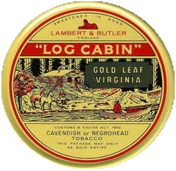 boite tabac log cabin