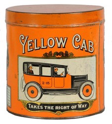 boite tabac yellow cab