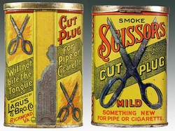 boite tabac scissors