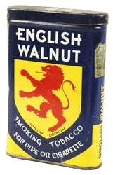 boite tabac english wallnut