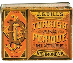boite tabac dill's turkish perique