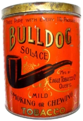 boite tabac bulldog solace