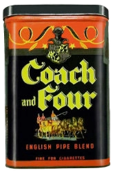 boite tabac coach and four