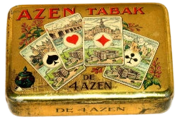 boite tabac de 4 azen