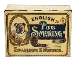 boite tabac pug smoking
