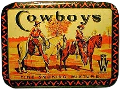 boite tabac cowboys