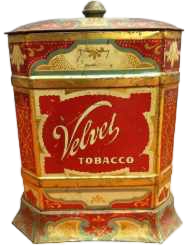 boite tabac velvet