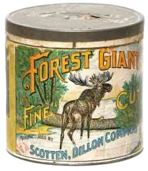 boite tabac forest giant