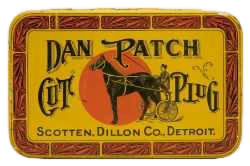 boite tabac dan patch