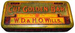 boite tabac cut golden bar will