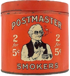 boite tabac postmasters