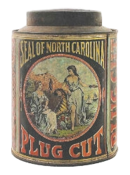 boite tabac seal of north carolina