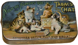 boite tabac du chat