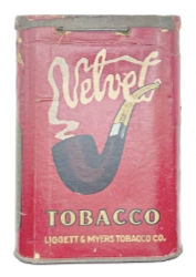 boite tabac velvet