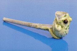 carte postale tabac pipe