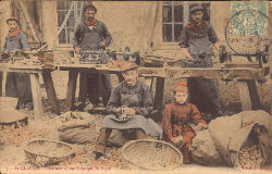 carte postale tabac pipe