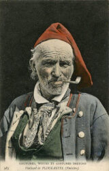 carte postale tabac pipe