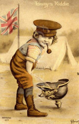 carte postale tabac pipe