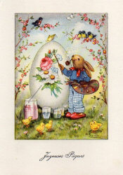 carte postale tabac pipe