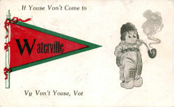 carte postale tabac pipe