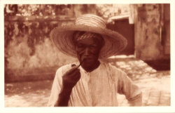 carte postale tabac pipe