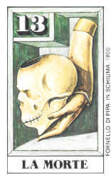 carte tarot morte