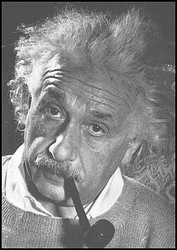 Albert Einstein pipe