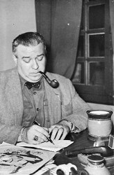 Hugues Panassié pipe