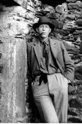 Christopher Isherwood pipe