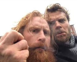 Kristofer Hivju pipe