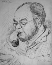 Eugène Guillevic pipe