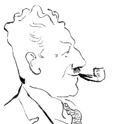 Jean Galtier-Boissière pipe