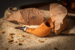 une pipe par Michele Pascolini - Bisonte Pipes
