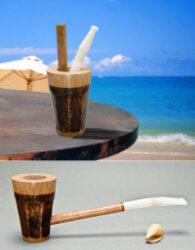 une pipe par Kostas  Gourvelos