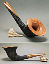 une pipe par Kostas  Gourvelos