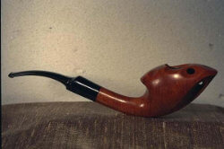 une pipe par Ludwig Lorenz