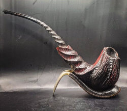 une pipe par John Mags - Worrystone Pipes