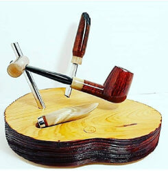 une pipe par Jason Mouton - Mouton Pipes