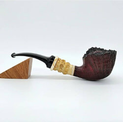 une pipe par Jason Mouton - Mouton Pipes