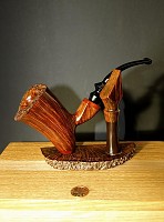 une pipe par Yves Bäcksteiner - Ygrek Pipes