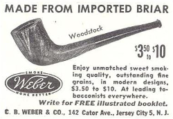 weber pipe